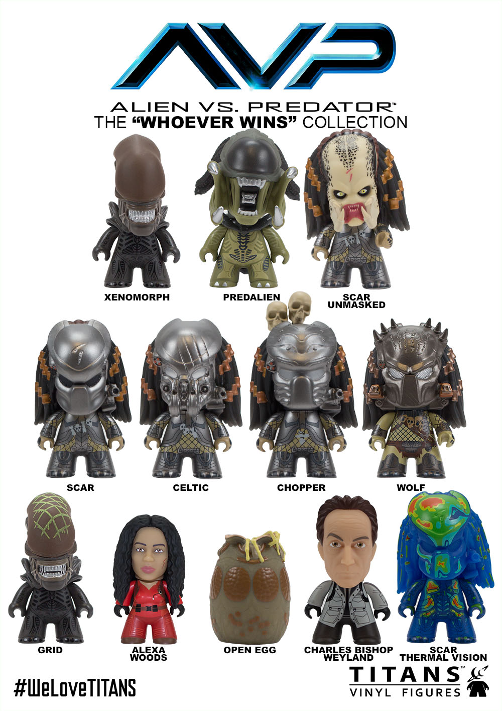 Avp Titans The Whoever Wins Collection Cdu Titan Merchandise